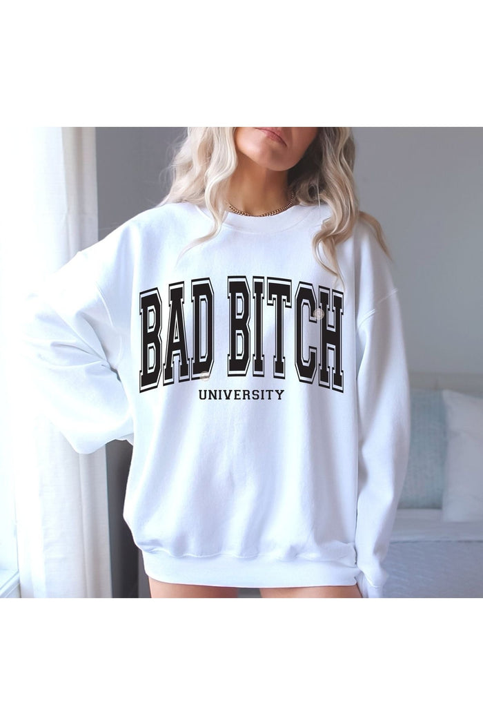 Premium Oversize Kesim Uzun Kollu Baskılı Sweatshirt