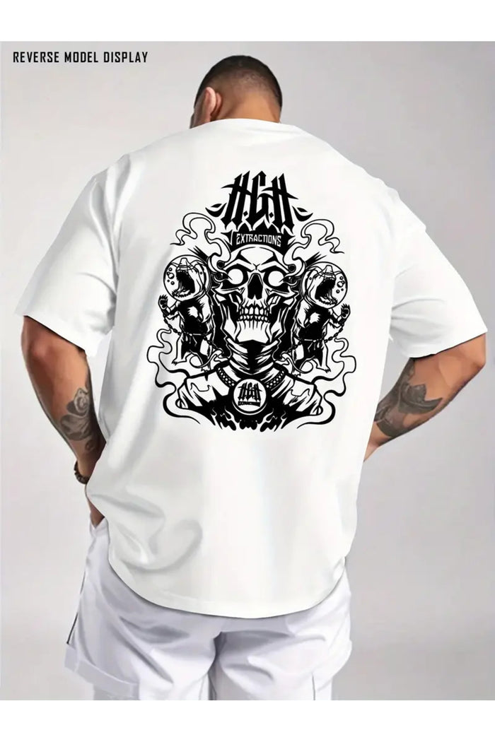 Premium Oversize Kesim Kısa Kollu Baskılı T-shirt