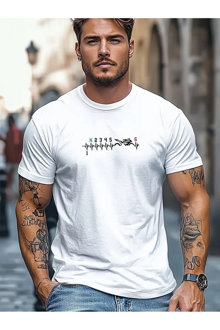 Premium Oversize Kesim Kısa Kollu Baskılı T-shirt