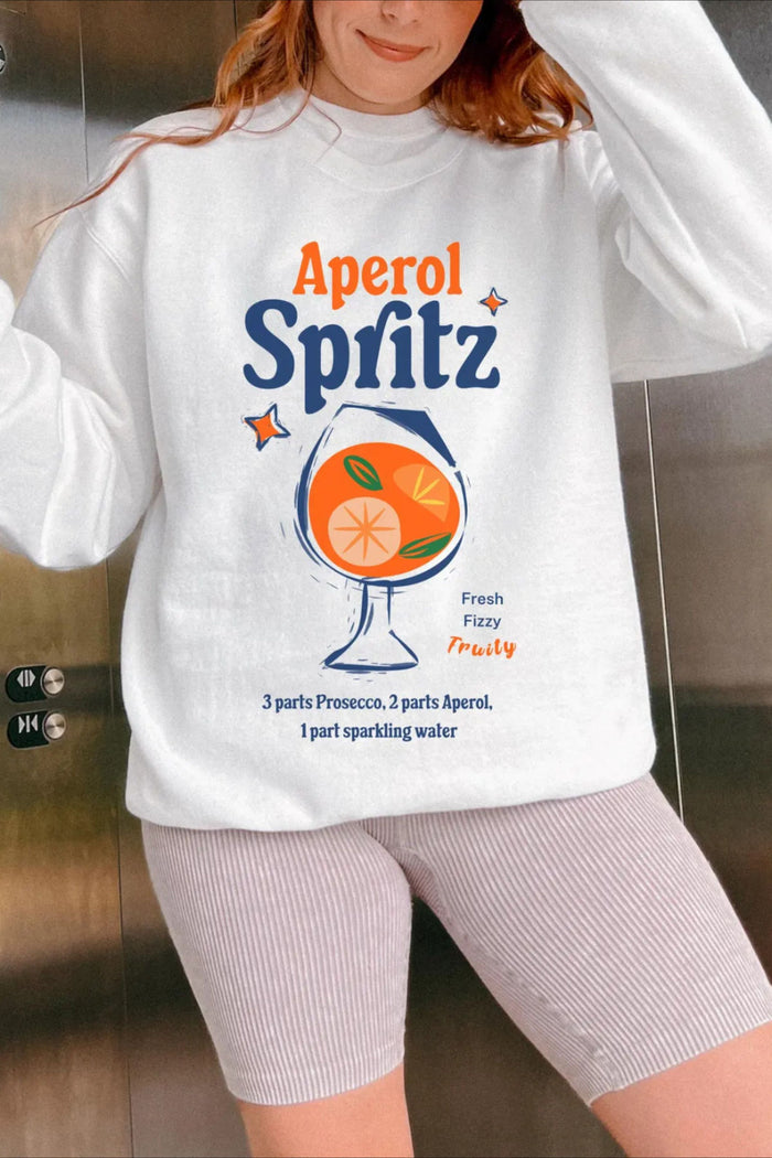 Premium Oversize Kesim Uzun Kollu Baskılı Sweatshirt
