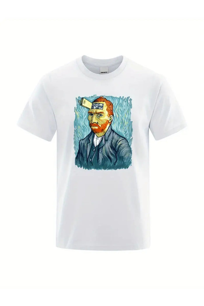 Premium Oversize Kesim Kısa Kollu Baskılı T-shirt