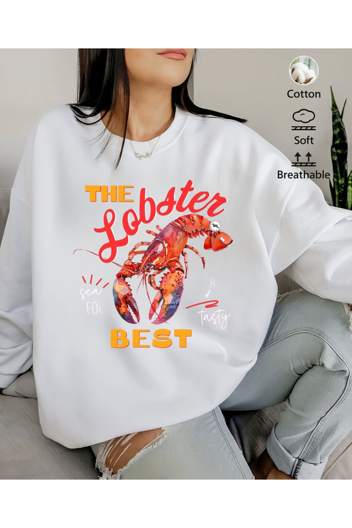 Premium Oversize Kesim Uzun Kollu Baskılı Sweatshirt