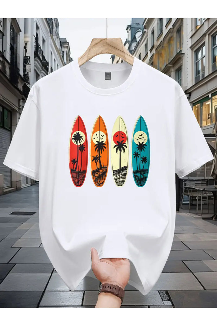 Premium Oversize Kesim Kısa Kollu Baskılı T-shirt