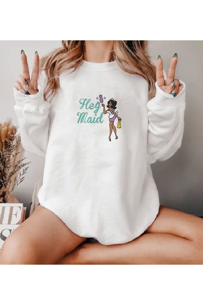Premium Oversize Kesim Uzun Kollu Baskılı Sweatshirt