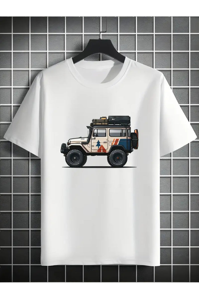 Premium Oversize Kesim Kısa Kollu Baskılı T-shirt