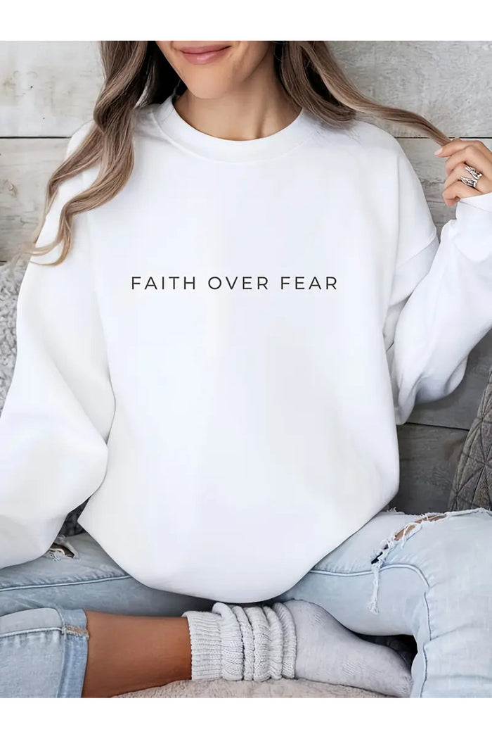 Premium Oversize Kesim Uzun Kollu Baskılı Sweatshirt