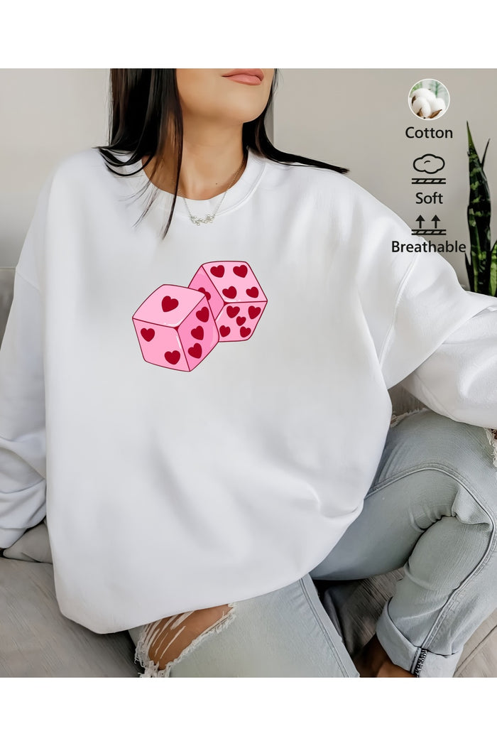 Premium Oversize Kesim Uzun Kollu Baskılı Sweatshirt
