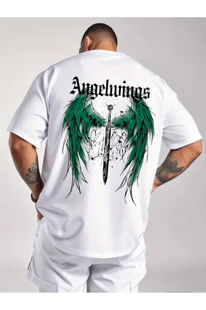 Premium Oversize Kesim Kısa Kollu Baskılı T-shirt