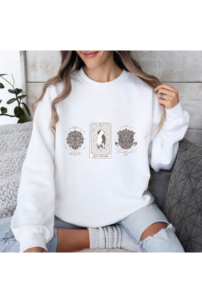 Premium Oversize Kesim Uzun Kollu Baskılı Sweatshirt