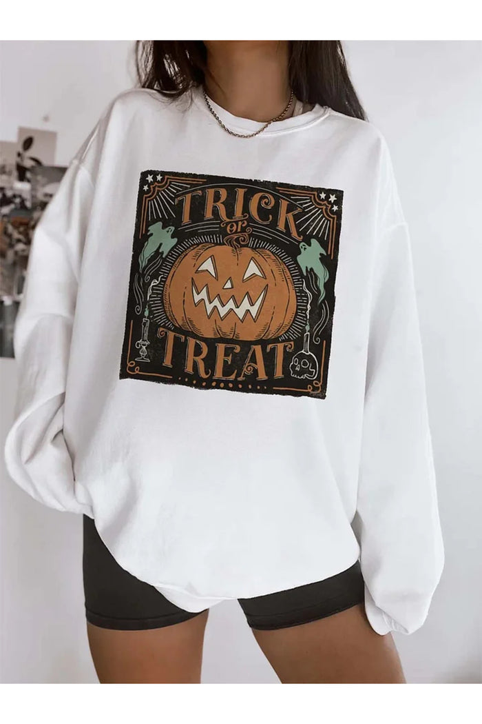 Premium Oversize Kesim Uzun Kollu Baskılı Sweatshirt
